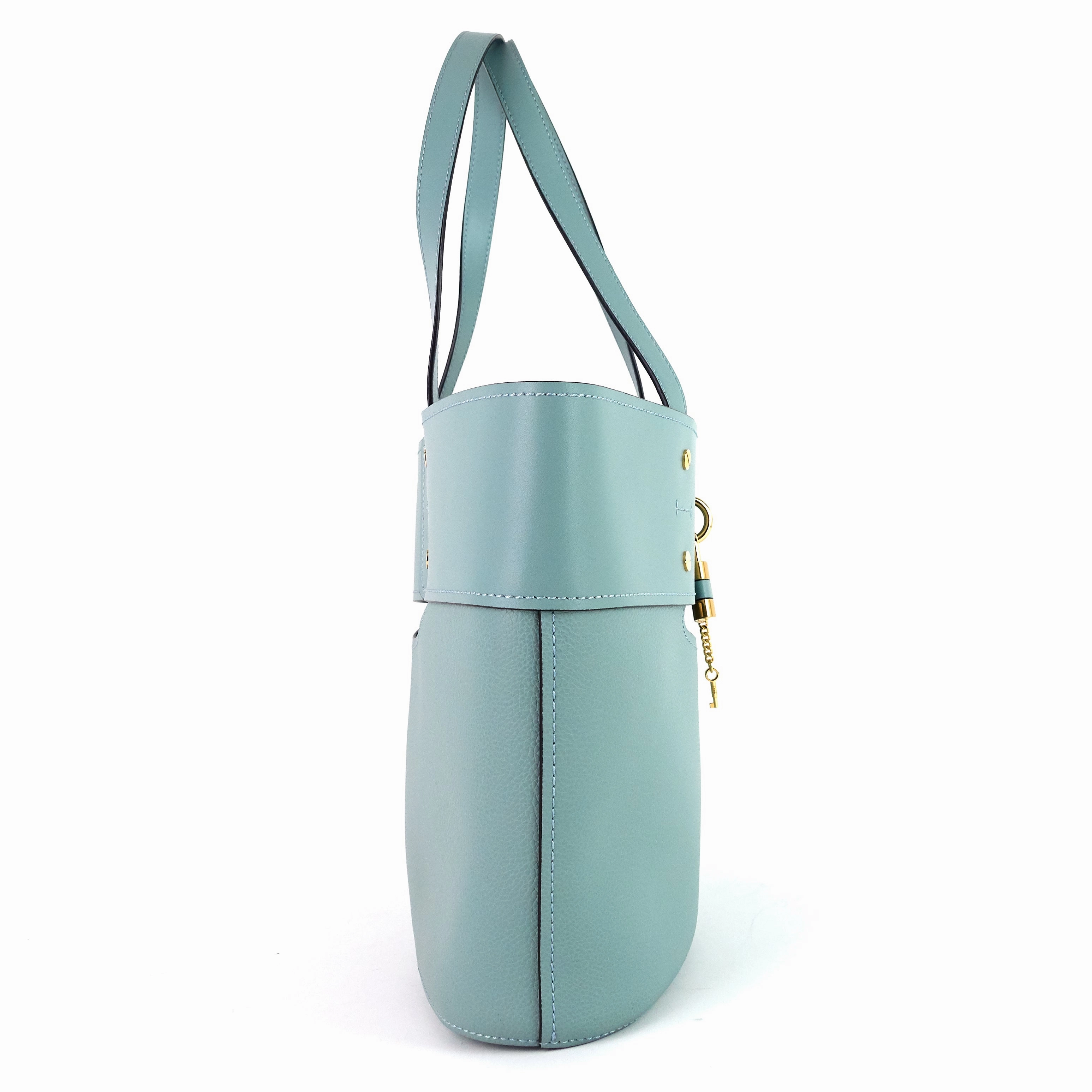 Aby Medium Leather Tote Bag