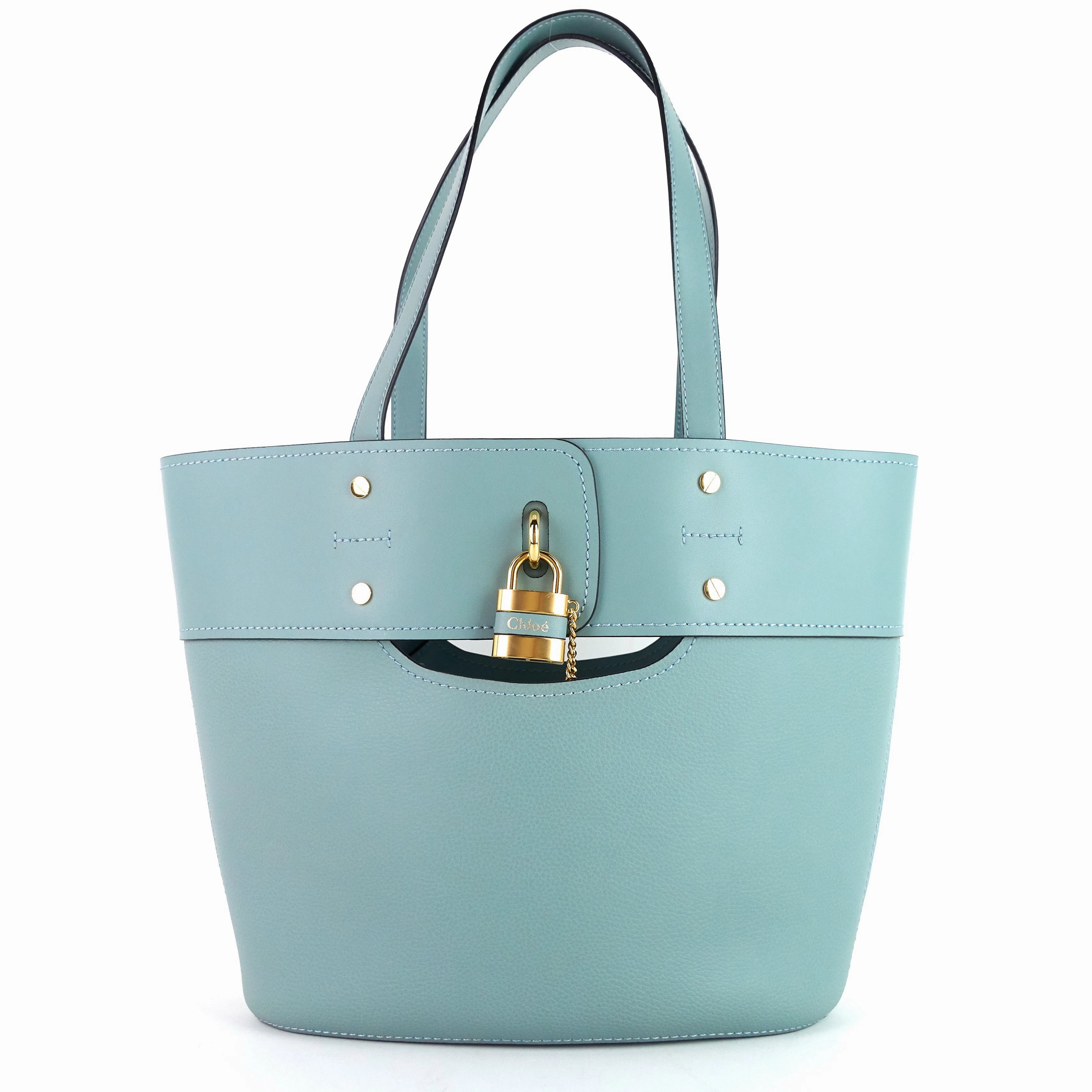 Aby Medium Leather Tote Bag