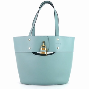 Aby Medium Leather Tote Bag