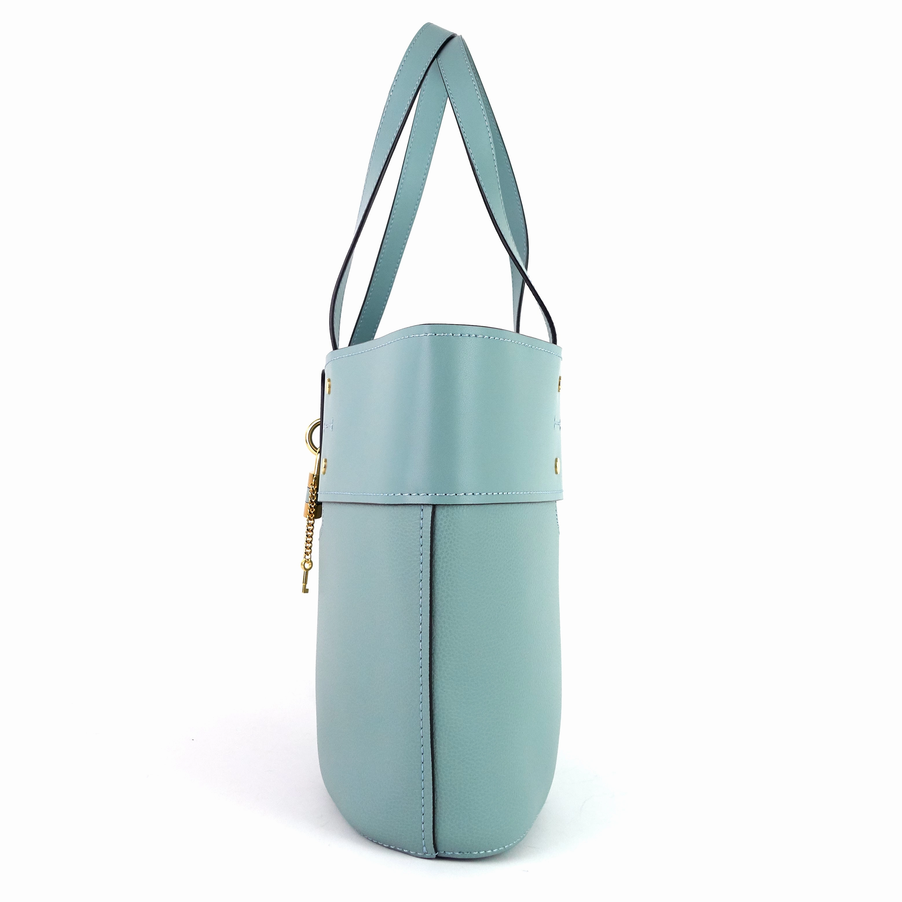 Aby Medium Leather Tote Bag