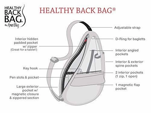 AmeriBag Healthy Back Bag Distressed Nylon X-Small