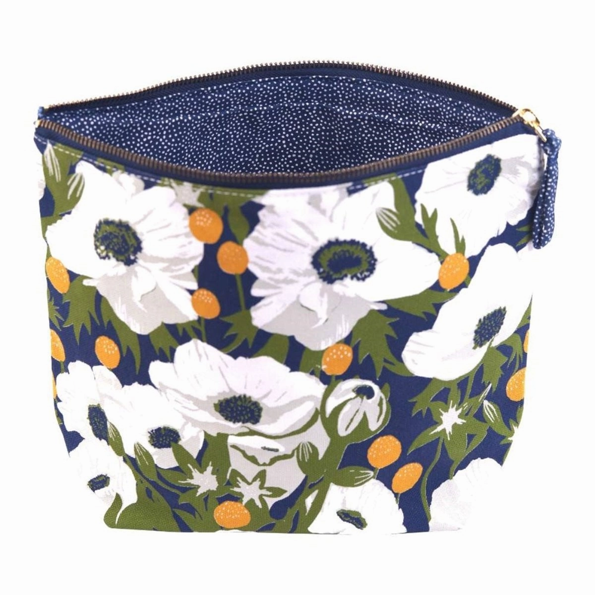 Anemone Poppy Pouch Large