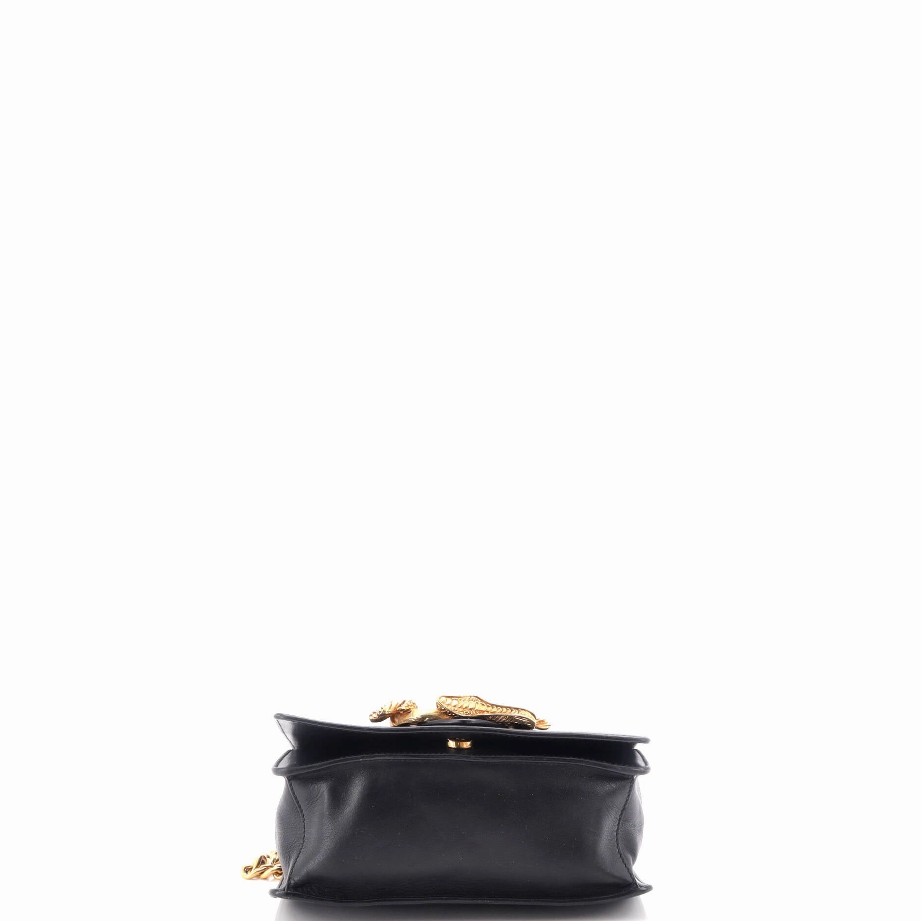 Animalier Cahier Crossbody Bag City Calf and Saffiano Small