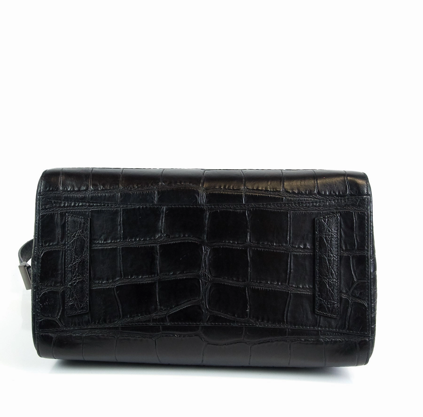 Antigona Crocodile Embossed Calf Leather Medium Bag