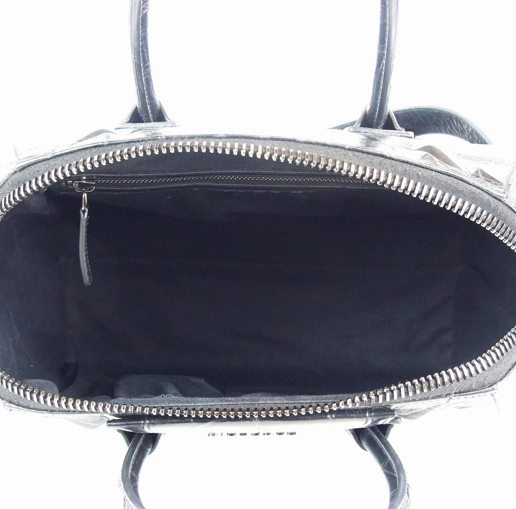 Antigona Crocodile Embossed Calf Leather Medium Bag