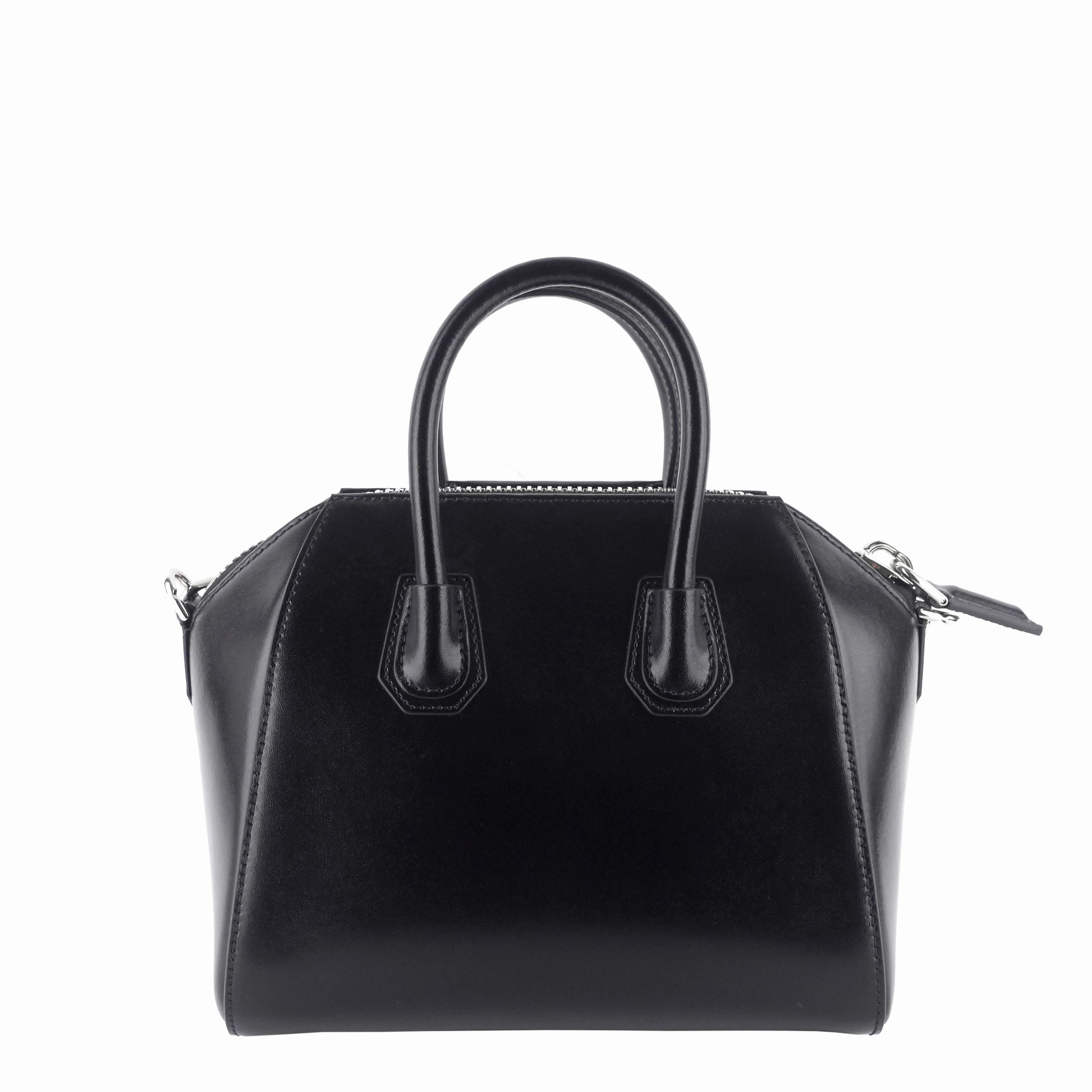 Antigona G Chain Mini Calfskin Leather Bag