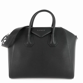 Antigona Medium Pebbled Calfskin Bag