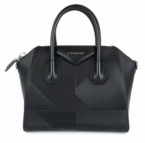 Antigona Patterned Calf Leather Small Bag