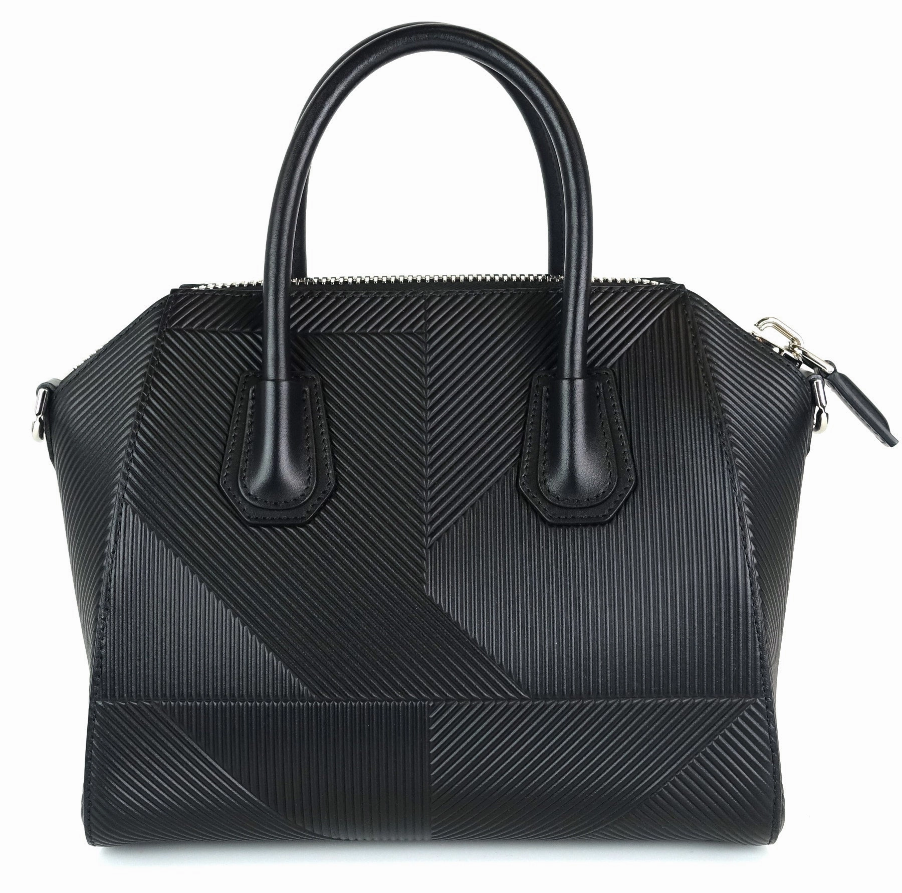 Antigona Patterned Calf Leather Small Bag