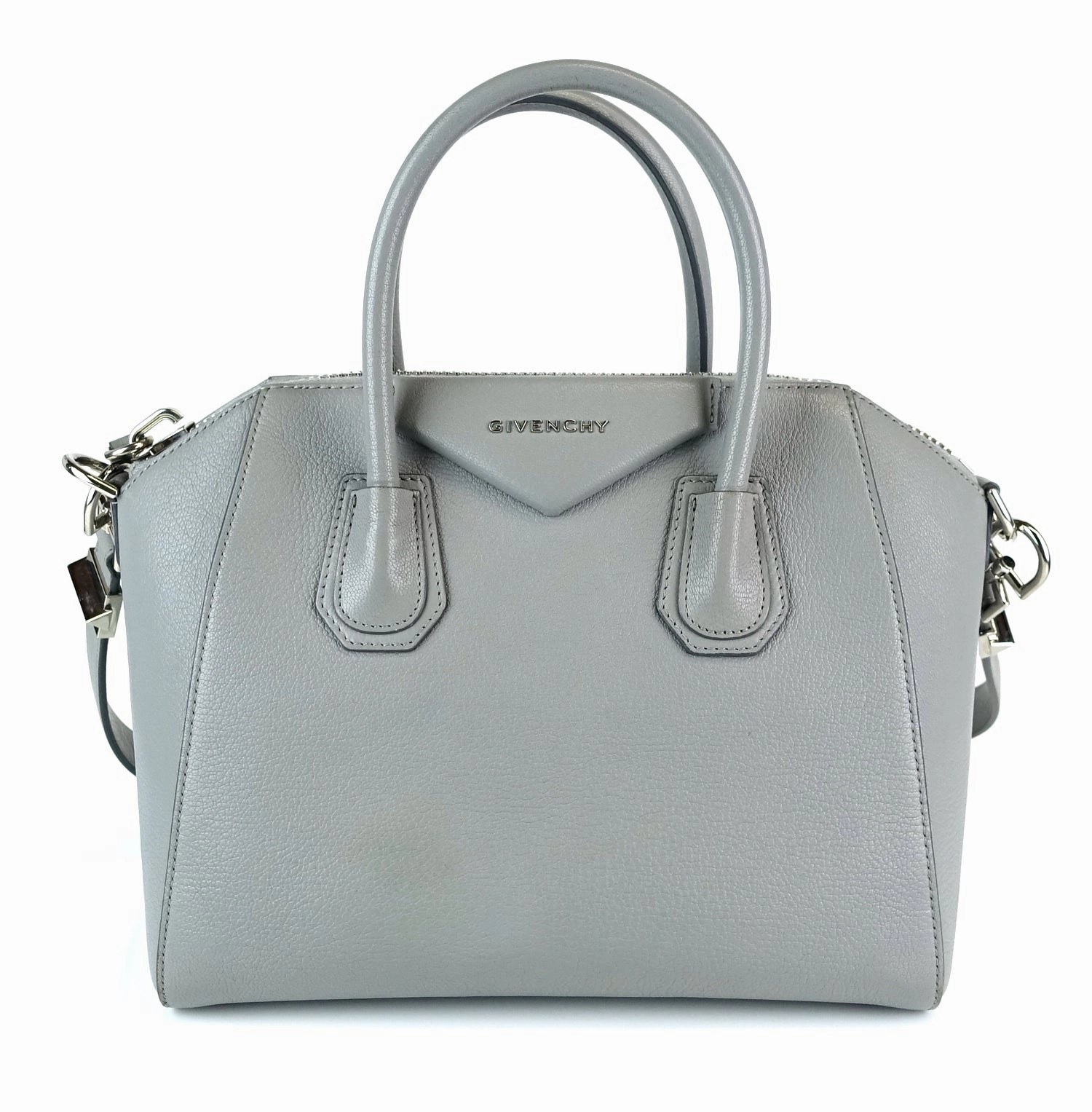 Antigona Pebbled Goat Leather Small Bag