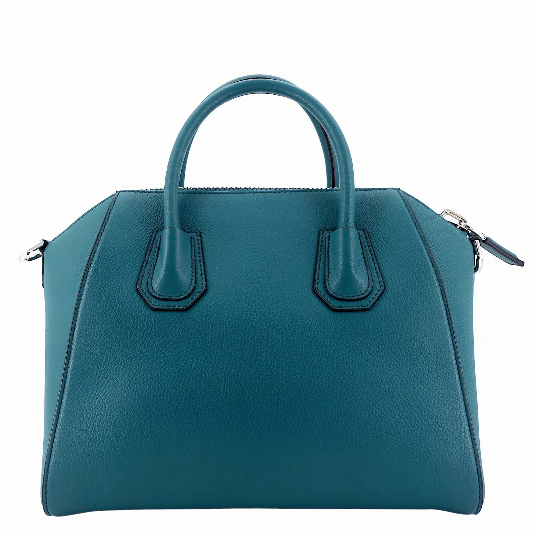 Antigona Small Pebbled Leather Bag