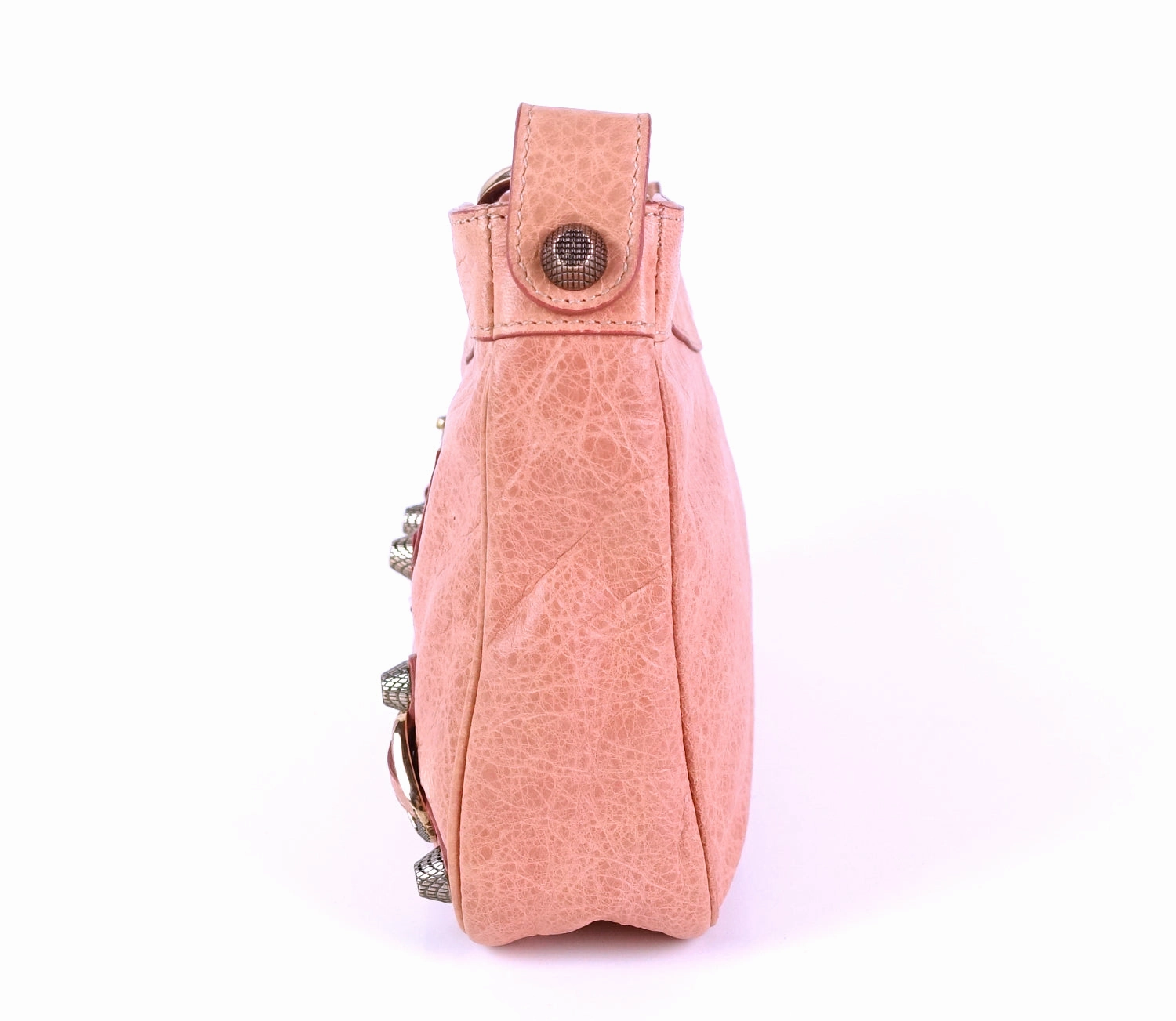 Arena Hip Leather Giant Studs Bag