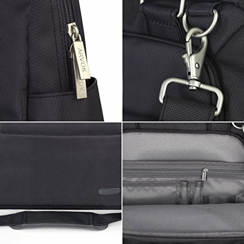 Arvok 13 13.3 14 Inch Laptop Shoulder Bag Water-resistant Sleek Fabric Sleeve With