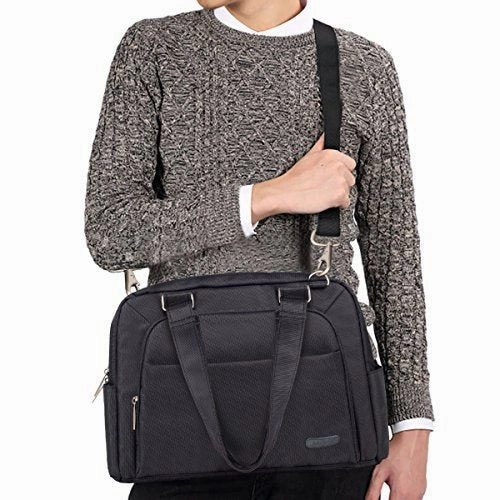 Arvok 13 13.3 14 Inch Laptop Shoulder Bag Water-resistant Sleek Fabric Sleeve With