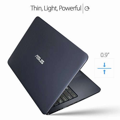 Asus L402Wa-Eh21 Thin And Light 14?Hd Laptop; Amd E2-6110 Quad Core 1.5Ghz Processor,Amd Radeon R2