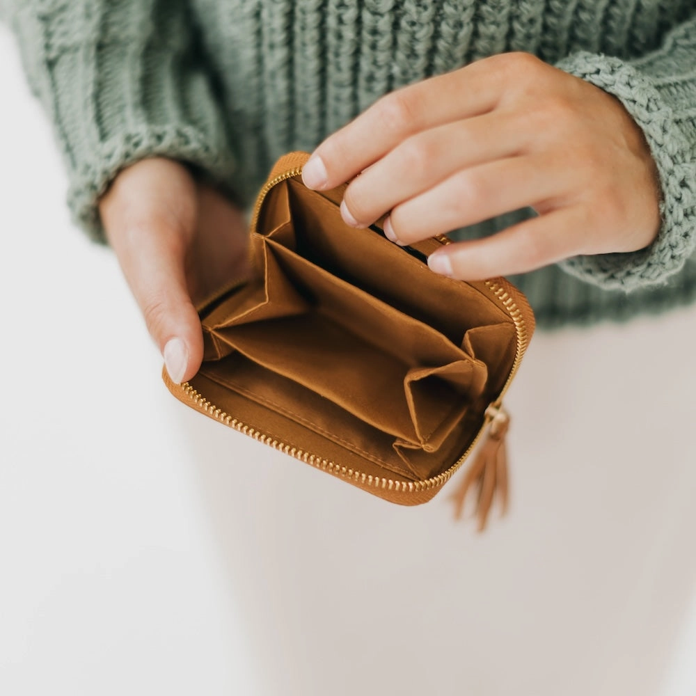 Ava Accordion Zip Around Wallet