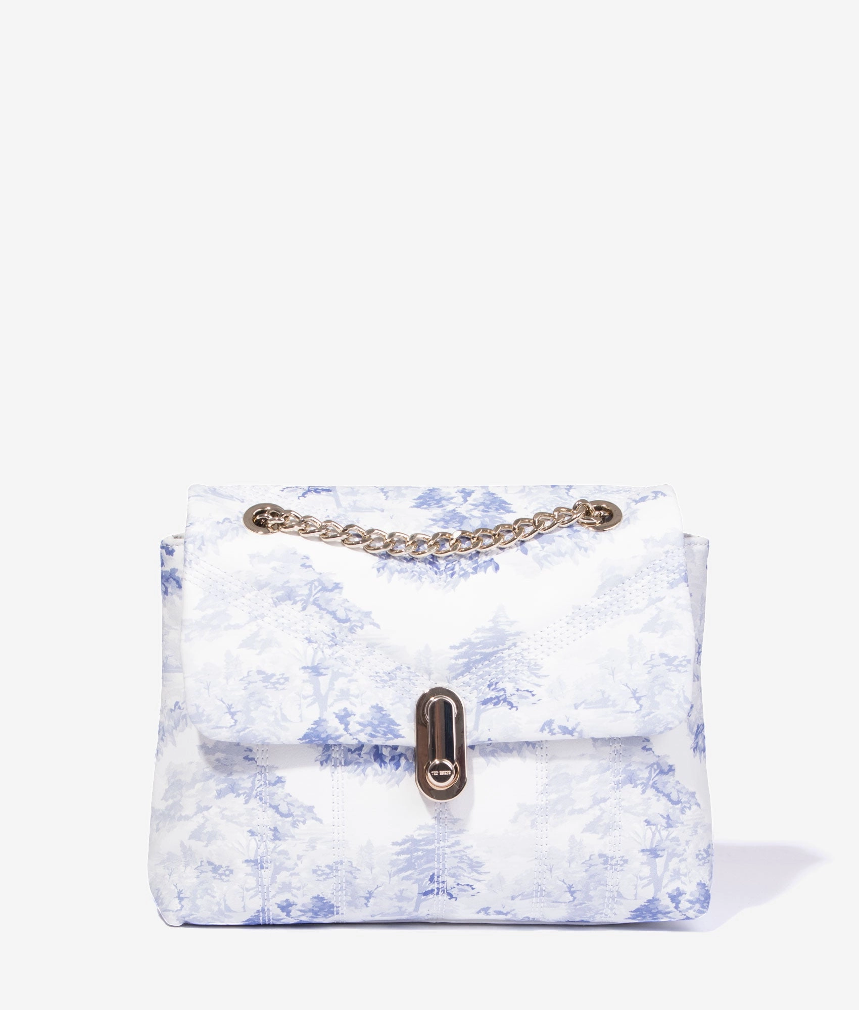 Ayasisi landscape leather puffer shoulder bag