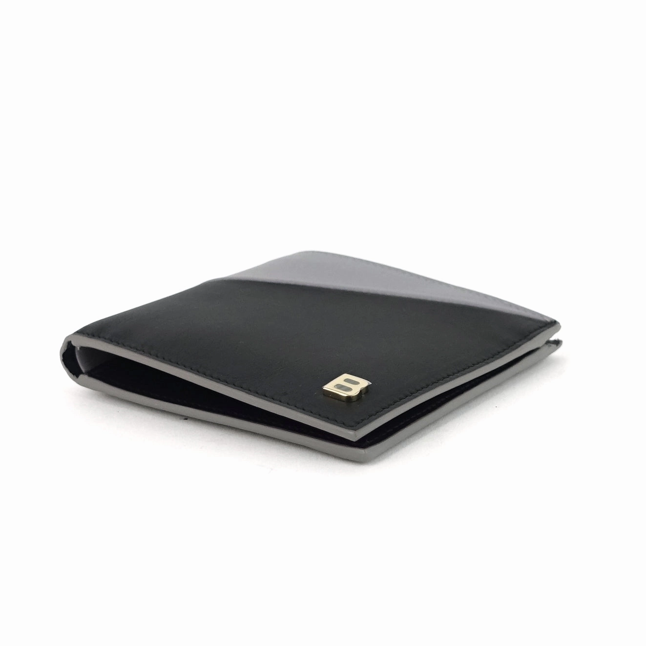 B-Line Square Bifold Lambskin Leather Wallet