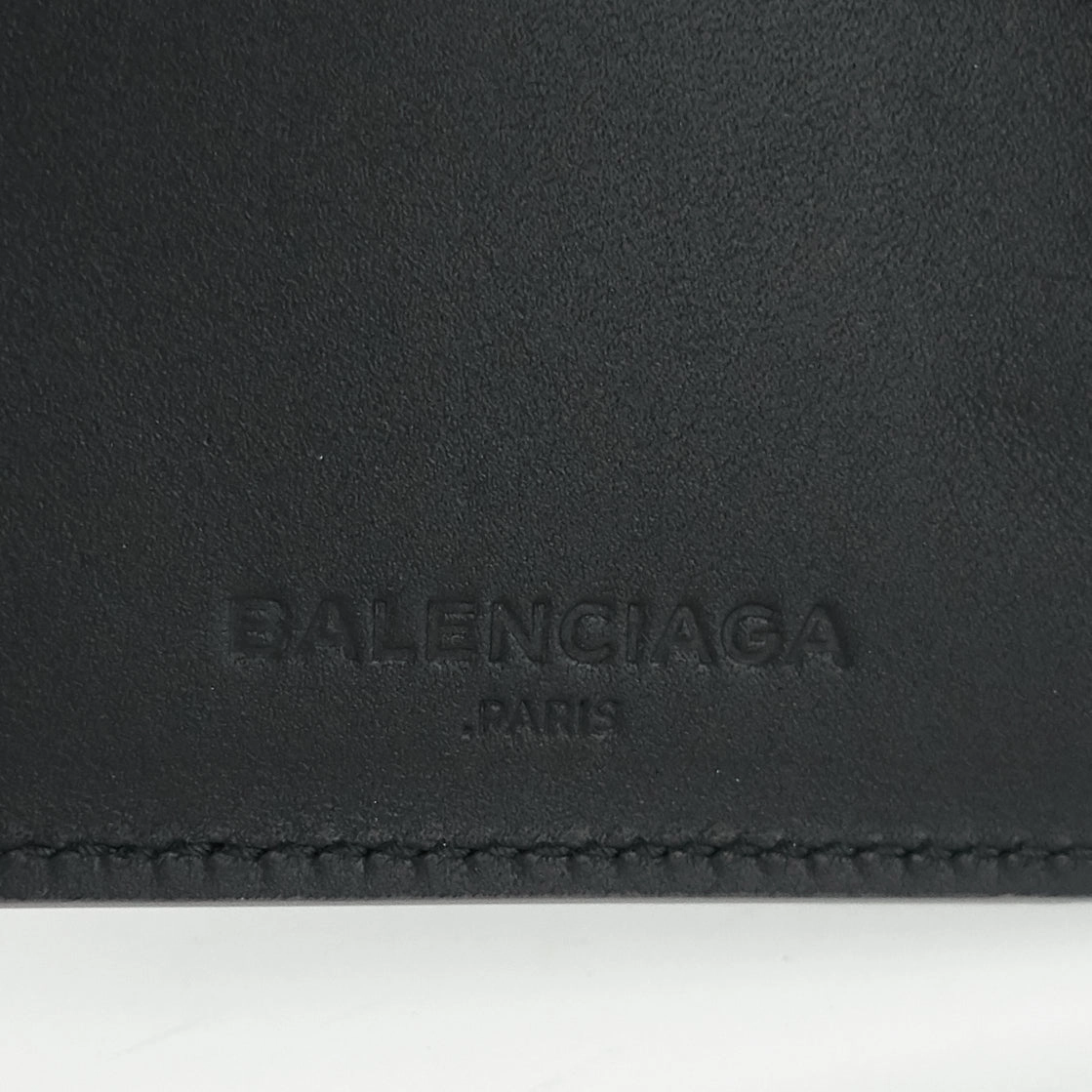B-Line Square Bifold Lambskin Leather Wallet