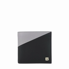 B-Line Square Bifold Lambskin Leather Wallet