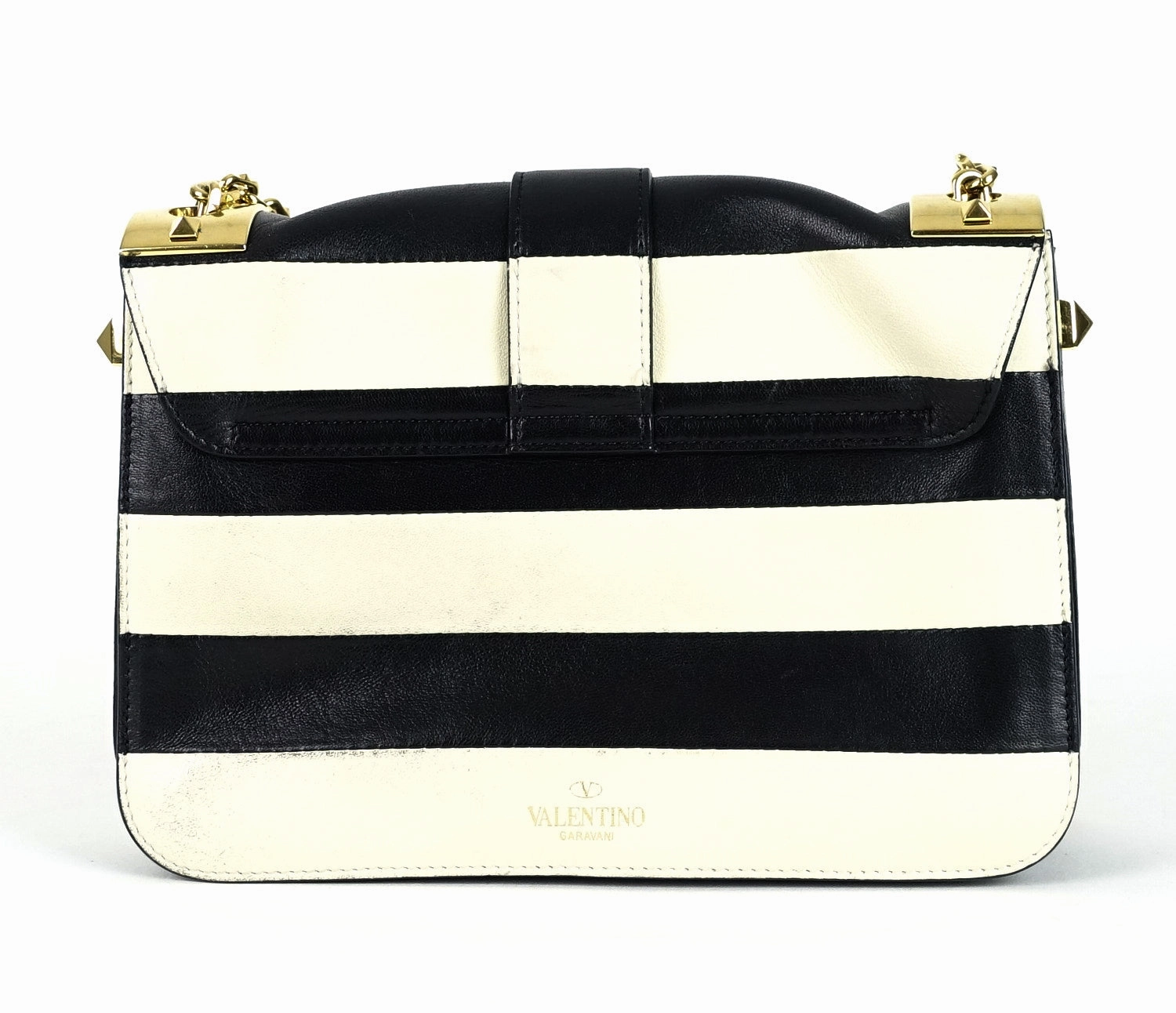 B-Rockstud Medium Calf Leather Shoulder Bag
