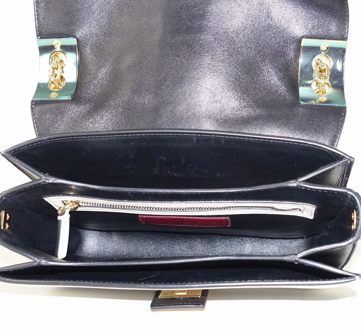 B-Rockstud Medium Calf Leather Shoulder Bag
