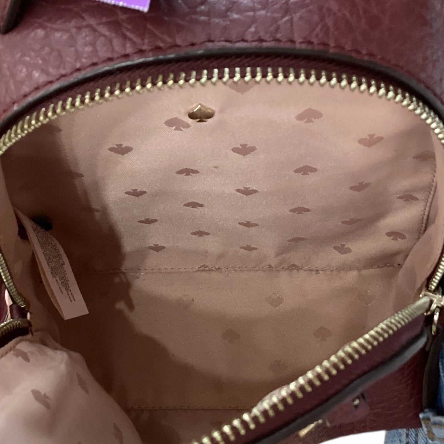 Backpack Designer By Kate Spade In Purple, Size:Small