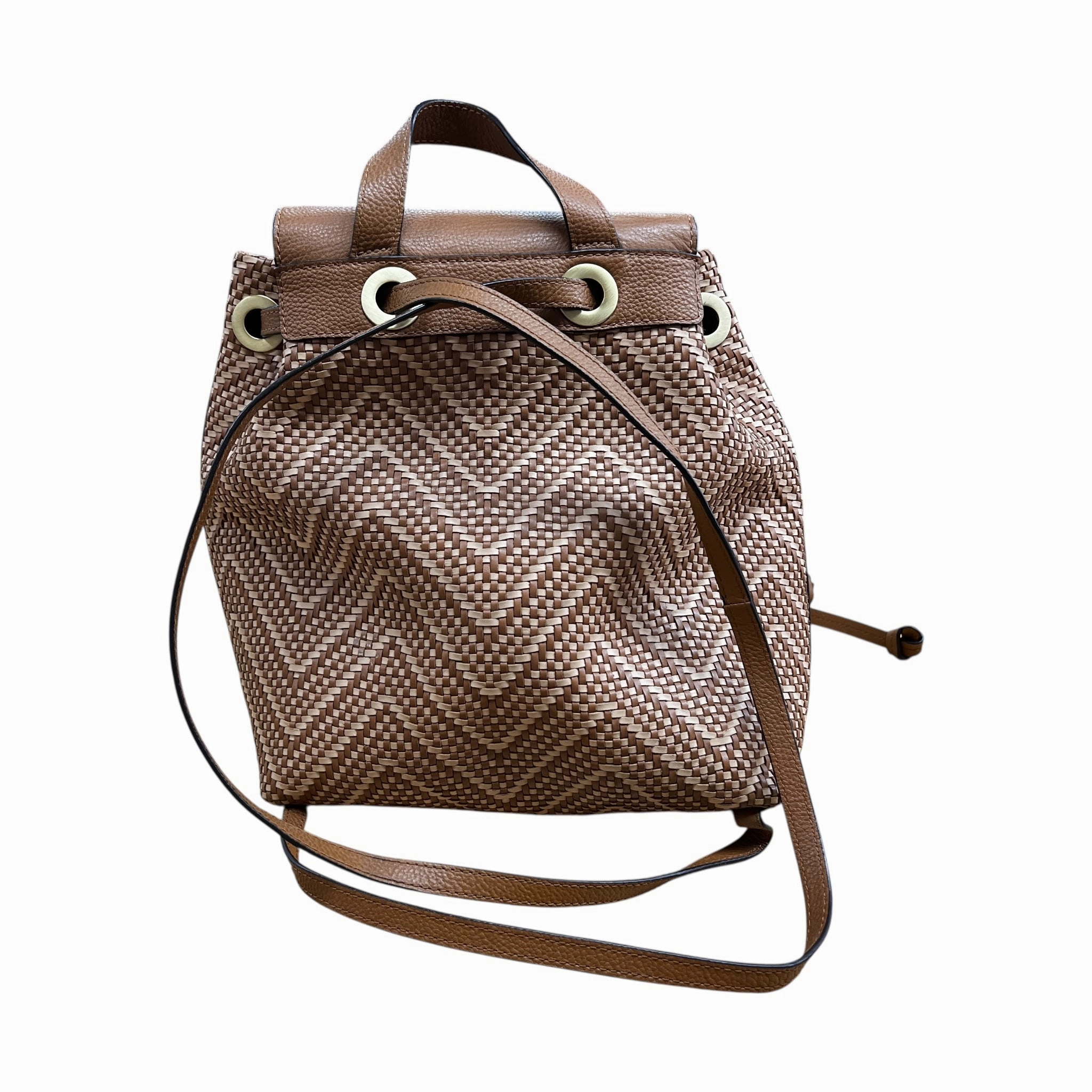 Backpack Designer By Michael Kors In Brown, Size:Large