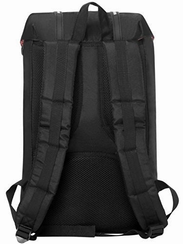 Bagail Casual Large Vintage Canvas Travel Backpacks Laptop College School Bags (Black)