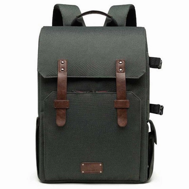 Bagsmart Multifunctional Camera Backpack For Slr/Dslr Cameras 15.6" Laptop Camera Bag With