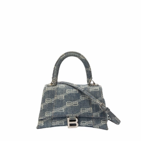 Balenciaga BB Denim Hourglass Bag