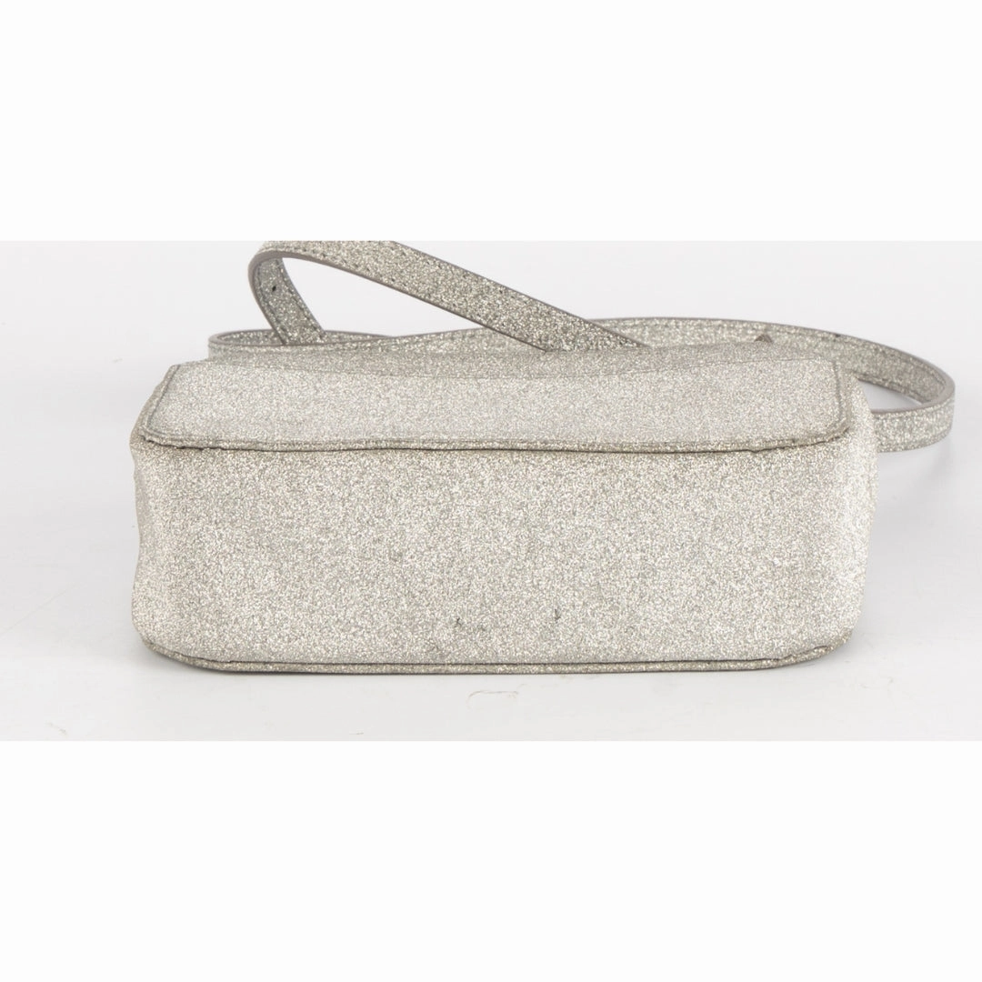 Balenciaga Everyday Glitter Camera Crossbody Bag