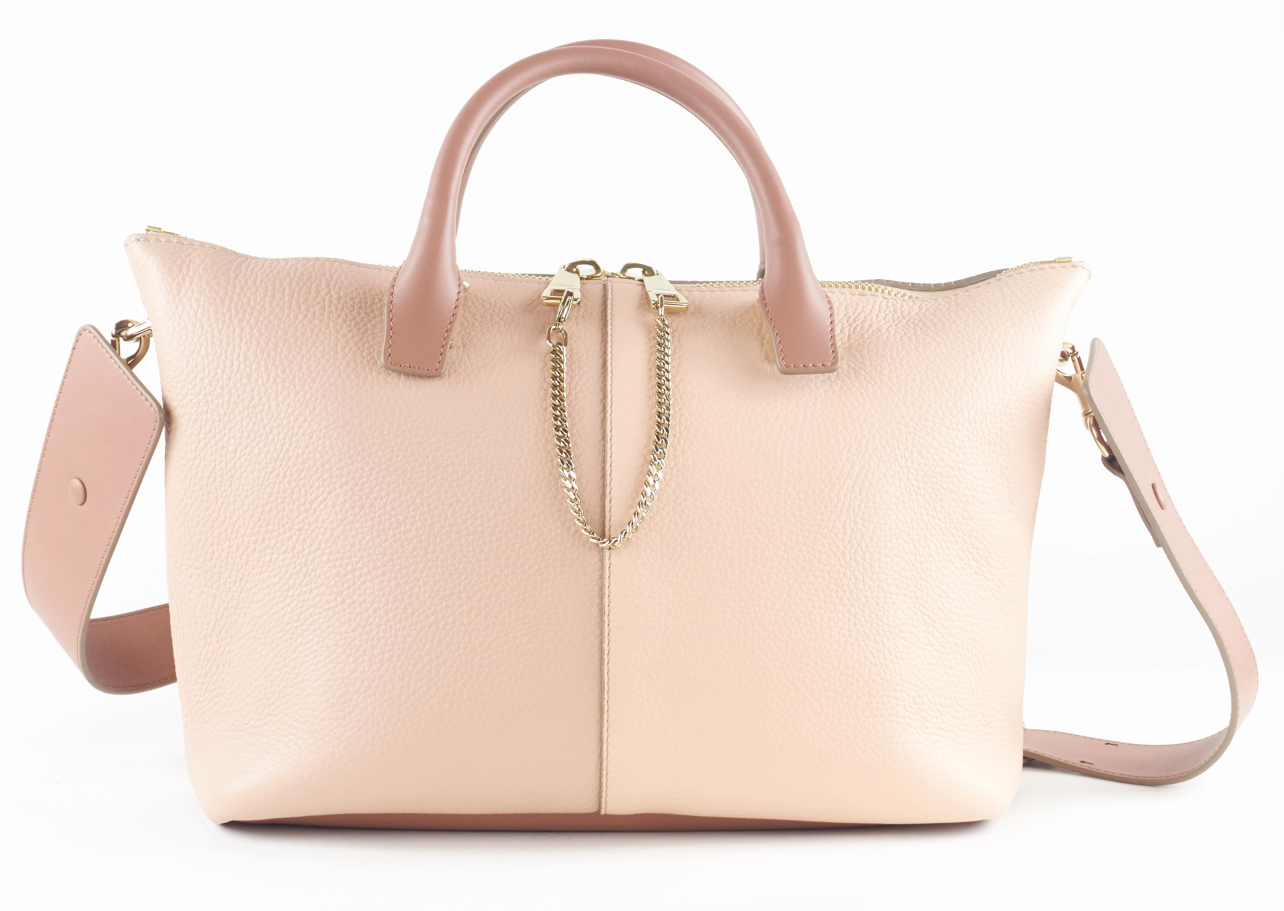 Baylee Leather Two Tone Medium Bag