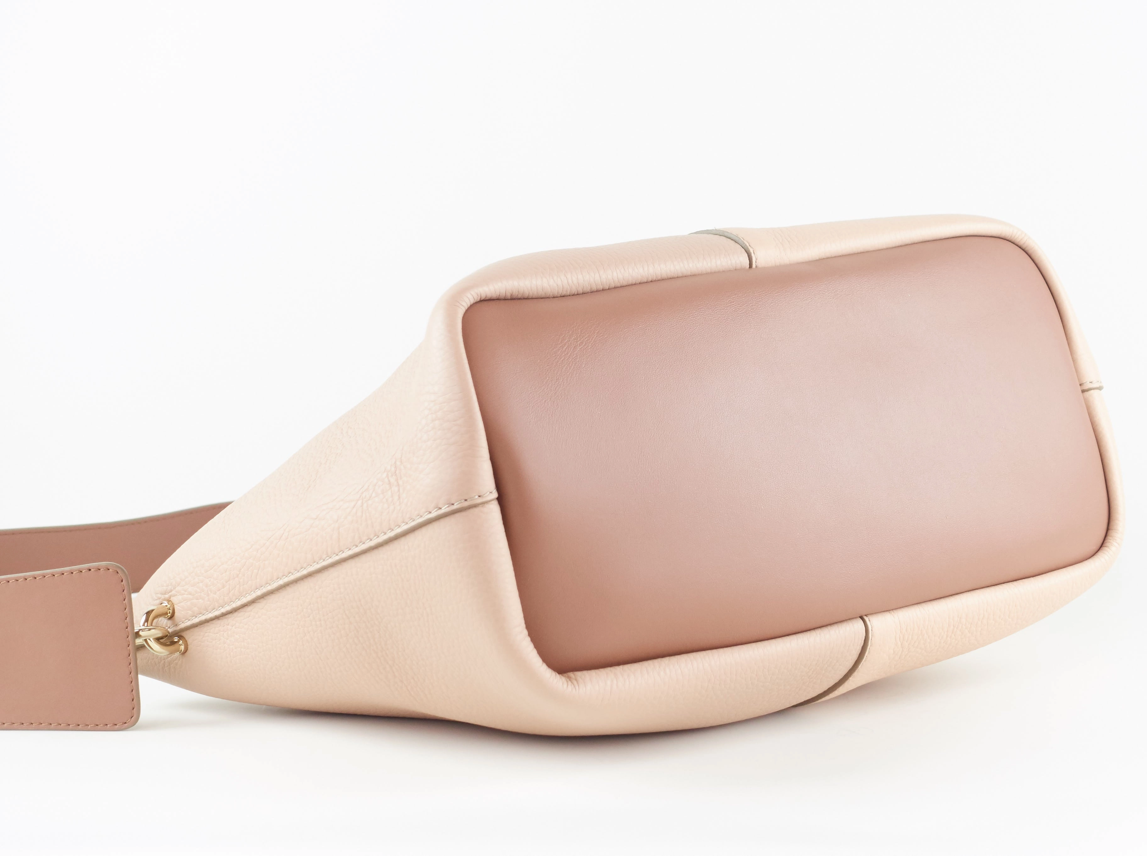 Baylee Leather Two Tone Medium Bag