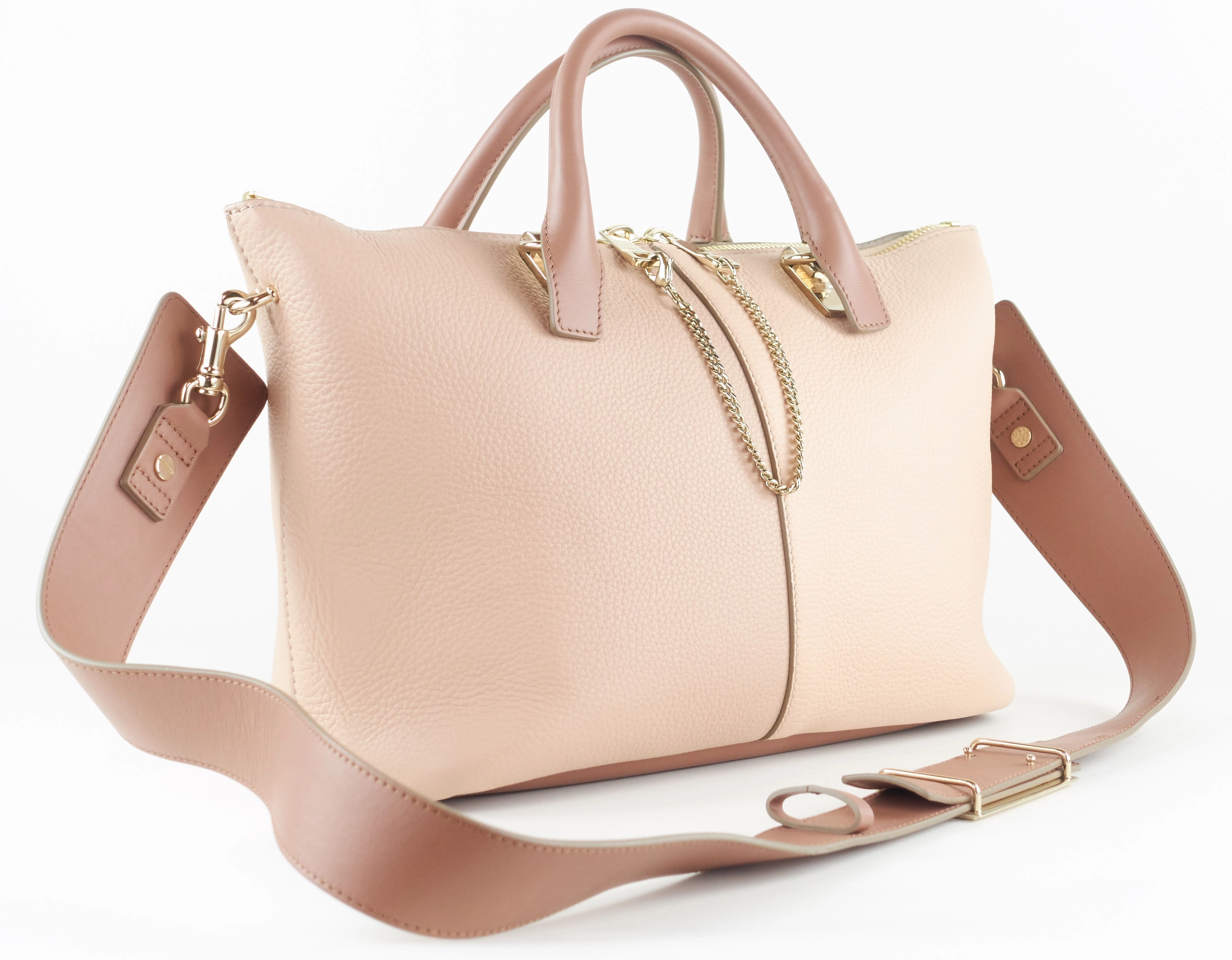 Baylee Leather Two Tone Medium Bag