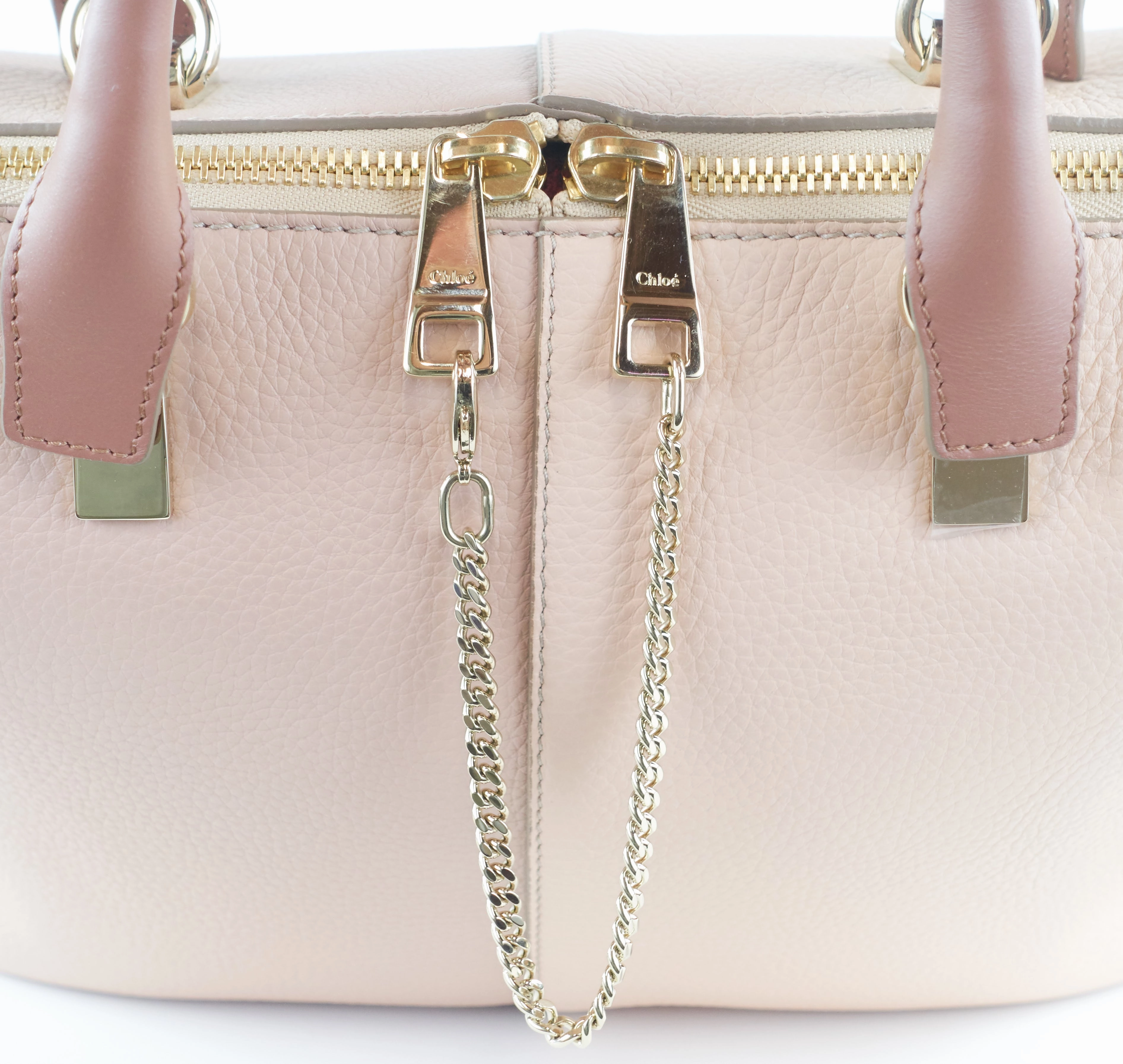 Baylee Leather Two Tone Medium Bag