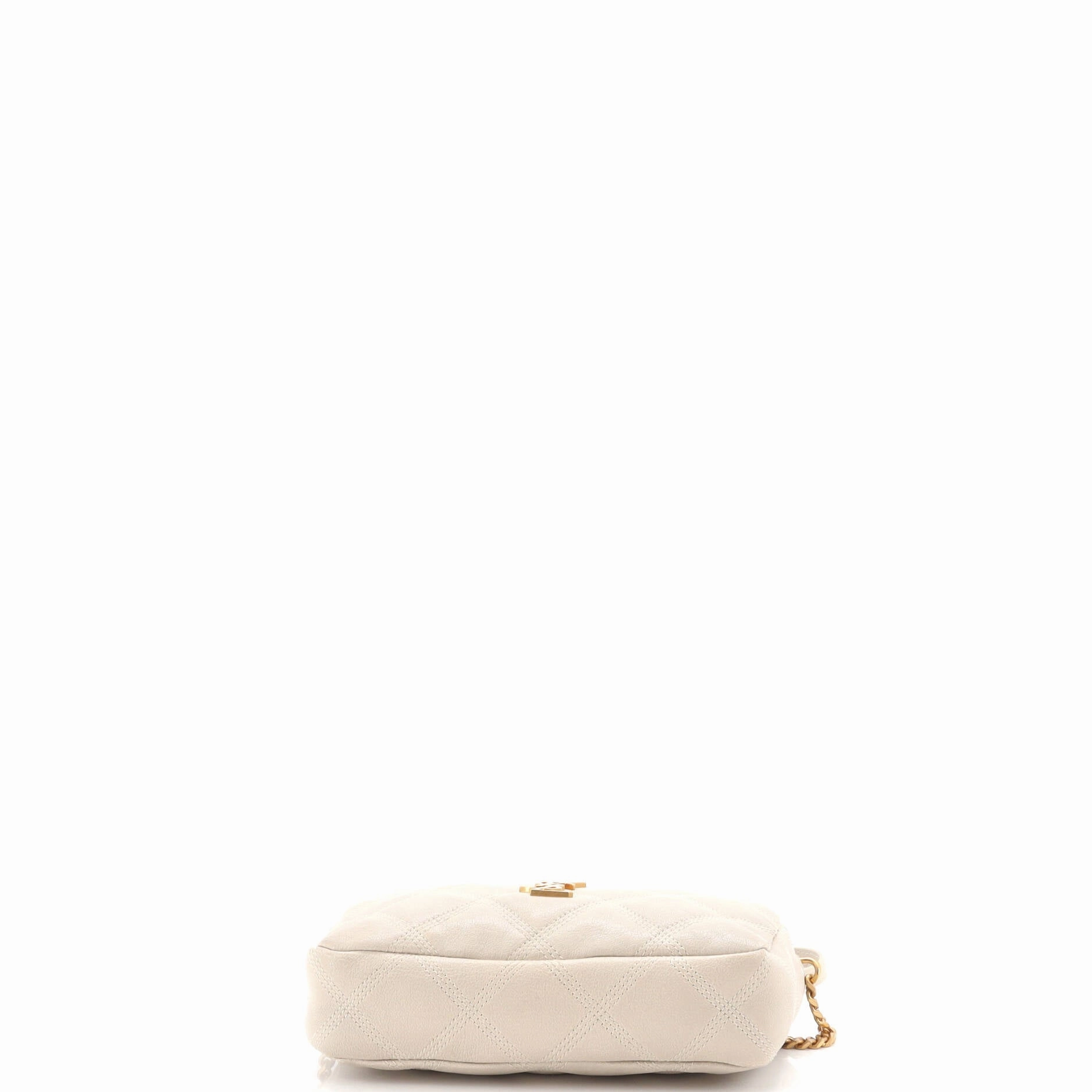 Becky Double Zip Crossbody Bag Quilted Leather Mini