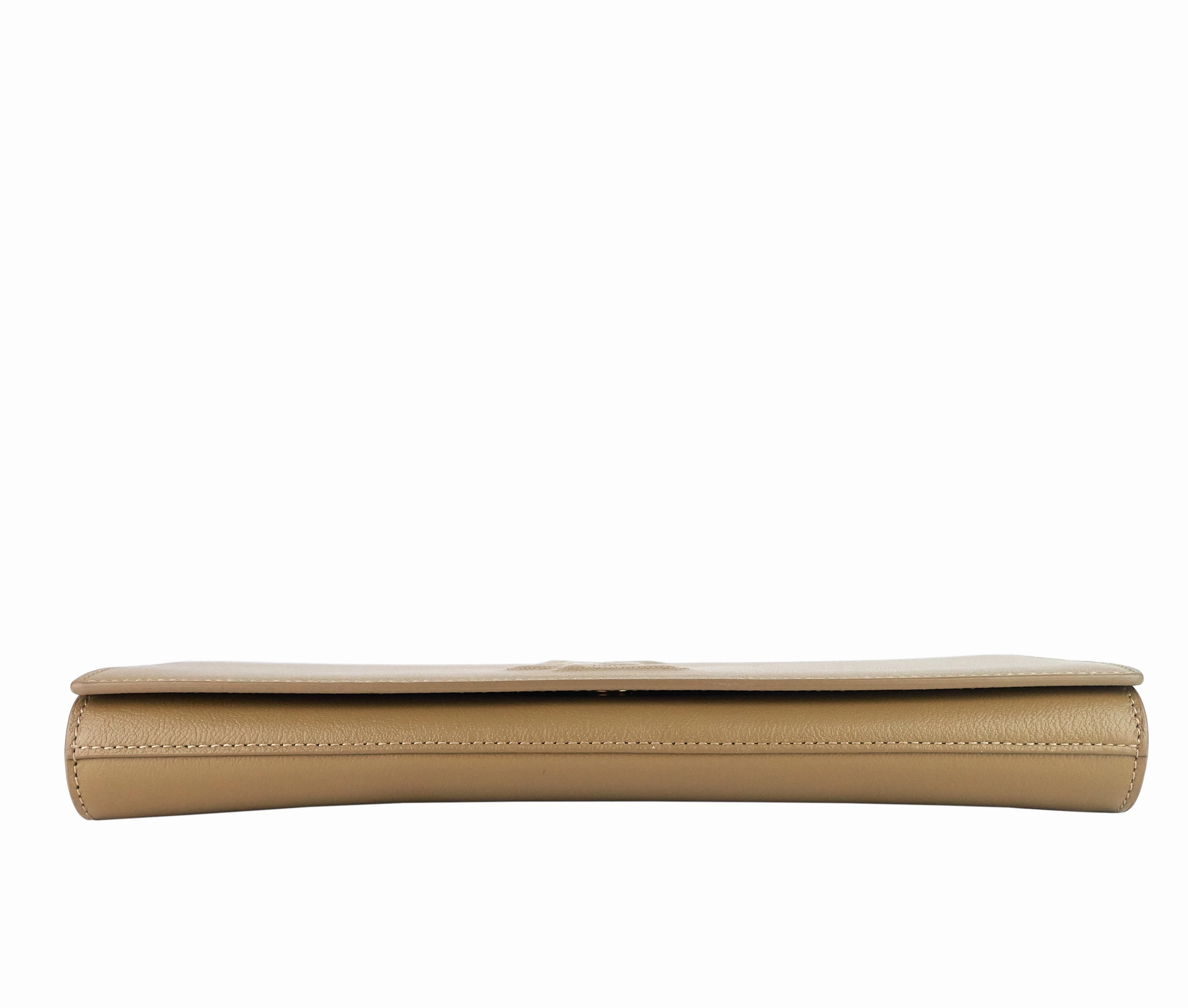 Belle de Jour Calfskin Leather Clutch Bag