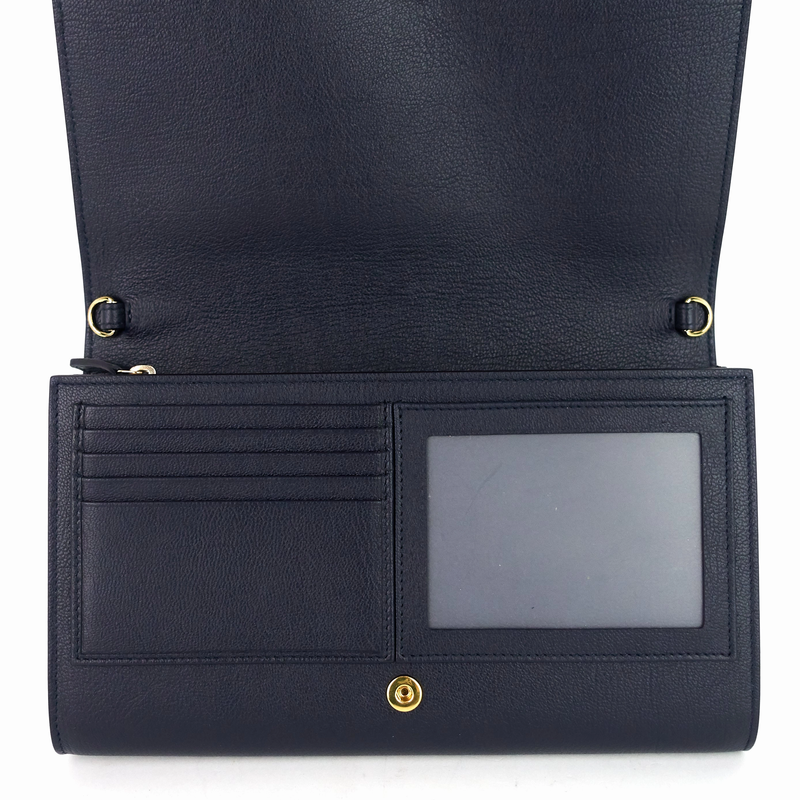 Belle de Jour Leather Wallet on Chain