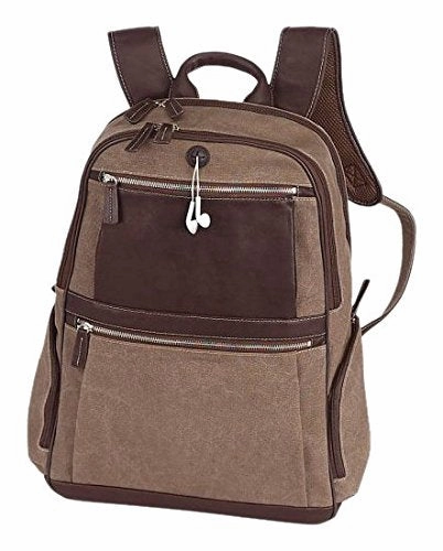BELLINO Autumn Computer Backpack Scan Express, Brown