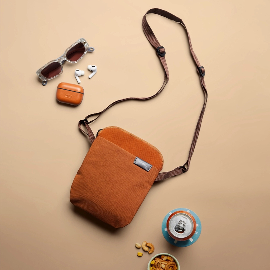 Bellroy City Pouch | Slim Cross-body bag with device storage