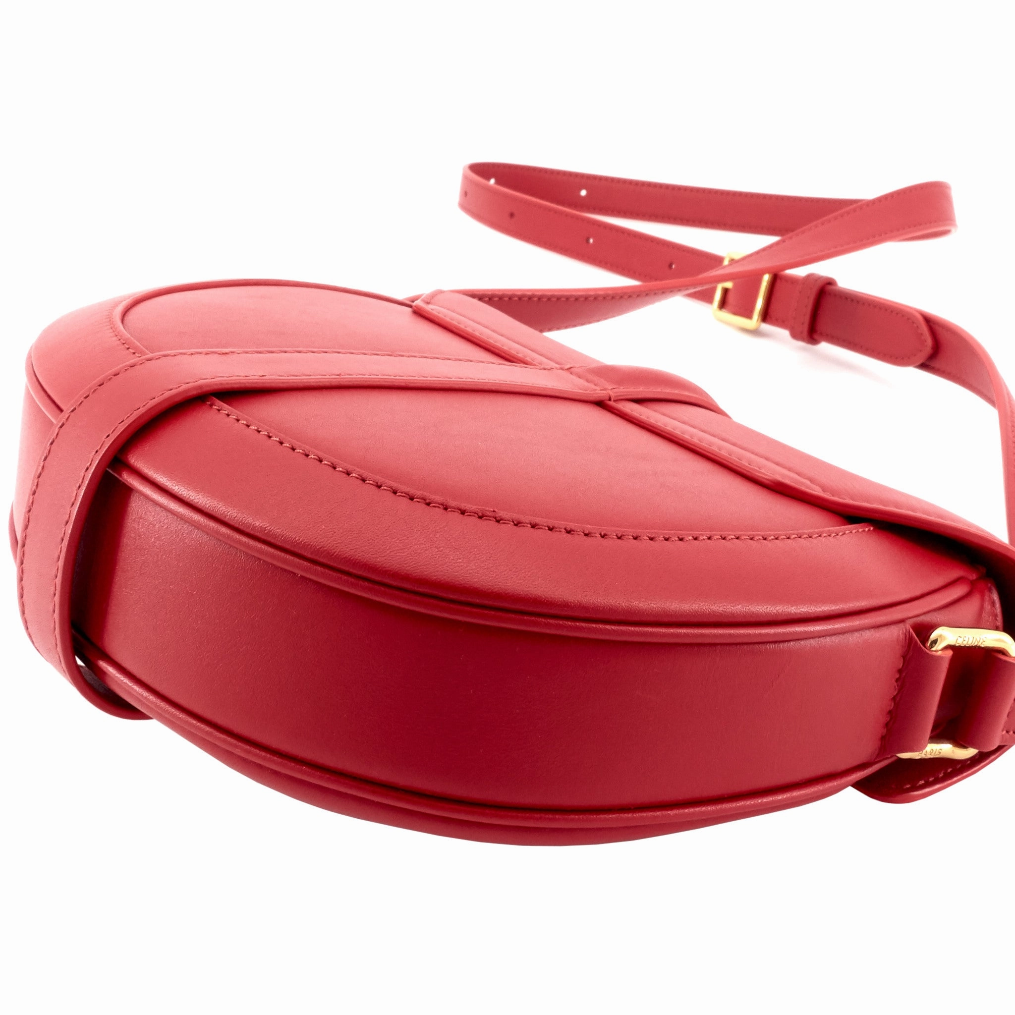 Besace 16 Small Satinated Leather Bag