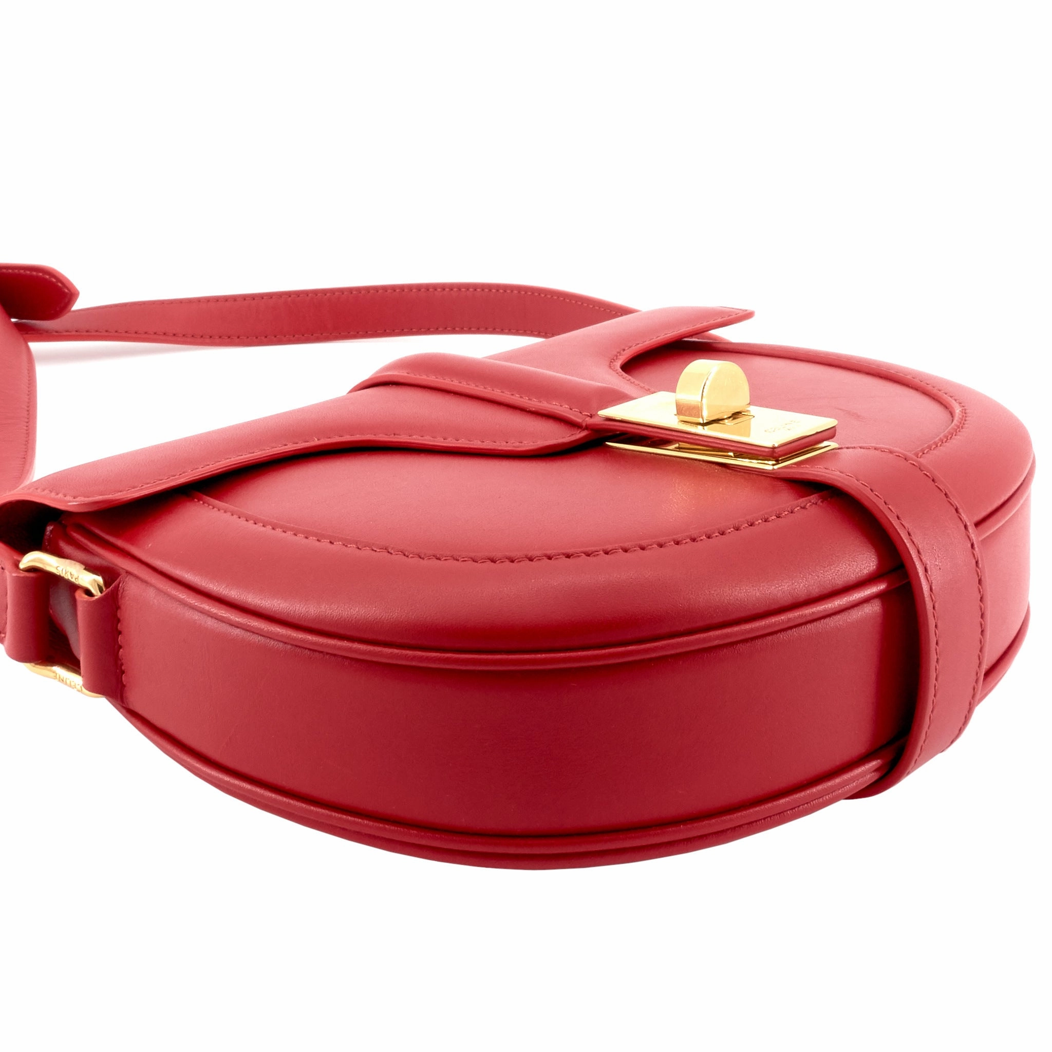 Besace 16 Small Satinated Leather Bag