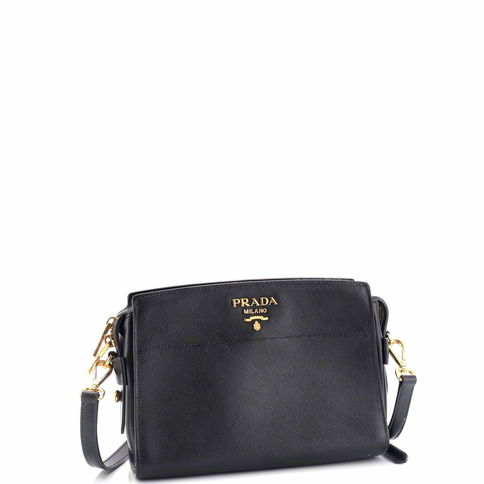 Bibliotheque Crossbody Saffiano Leather