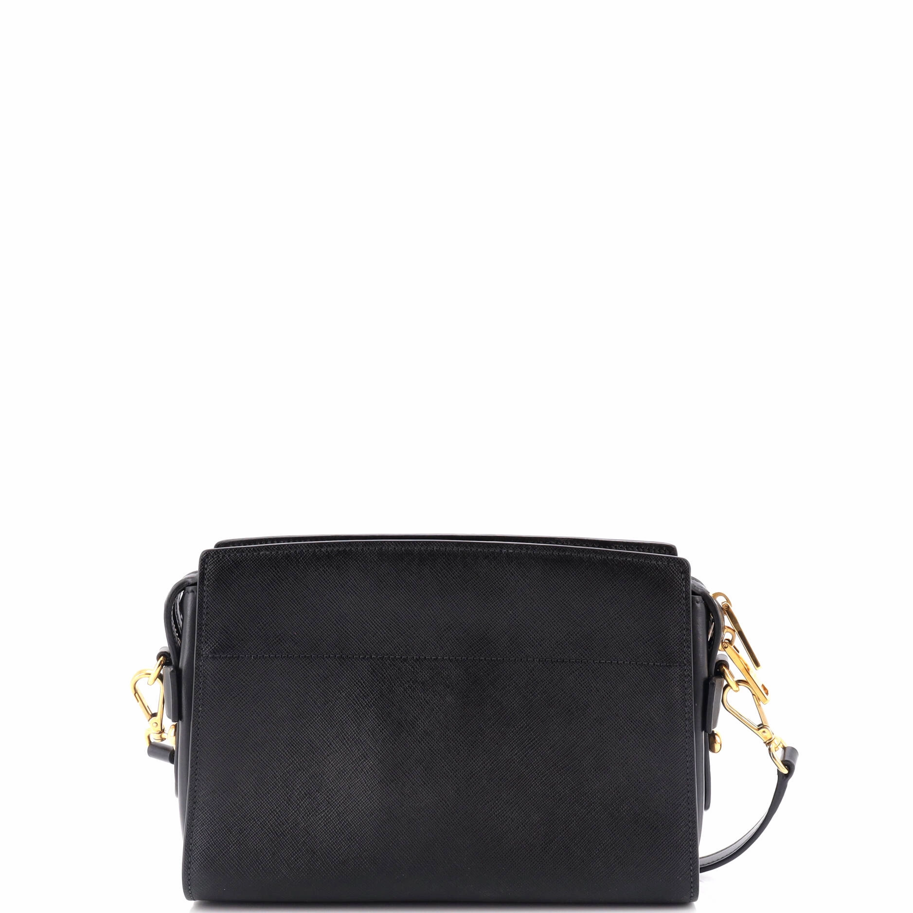 Bibliotheque Crossbody Saffiano Leather