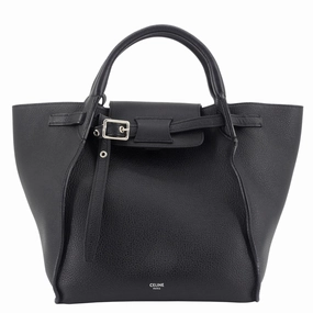 Big Bag Small Pebbled Calfskin Leather Bag