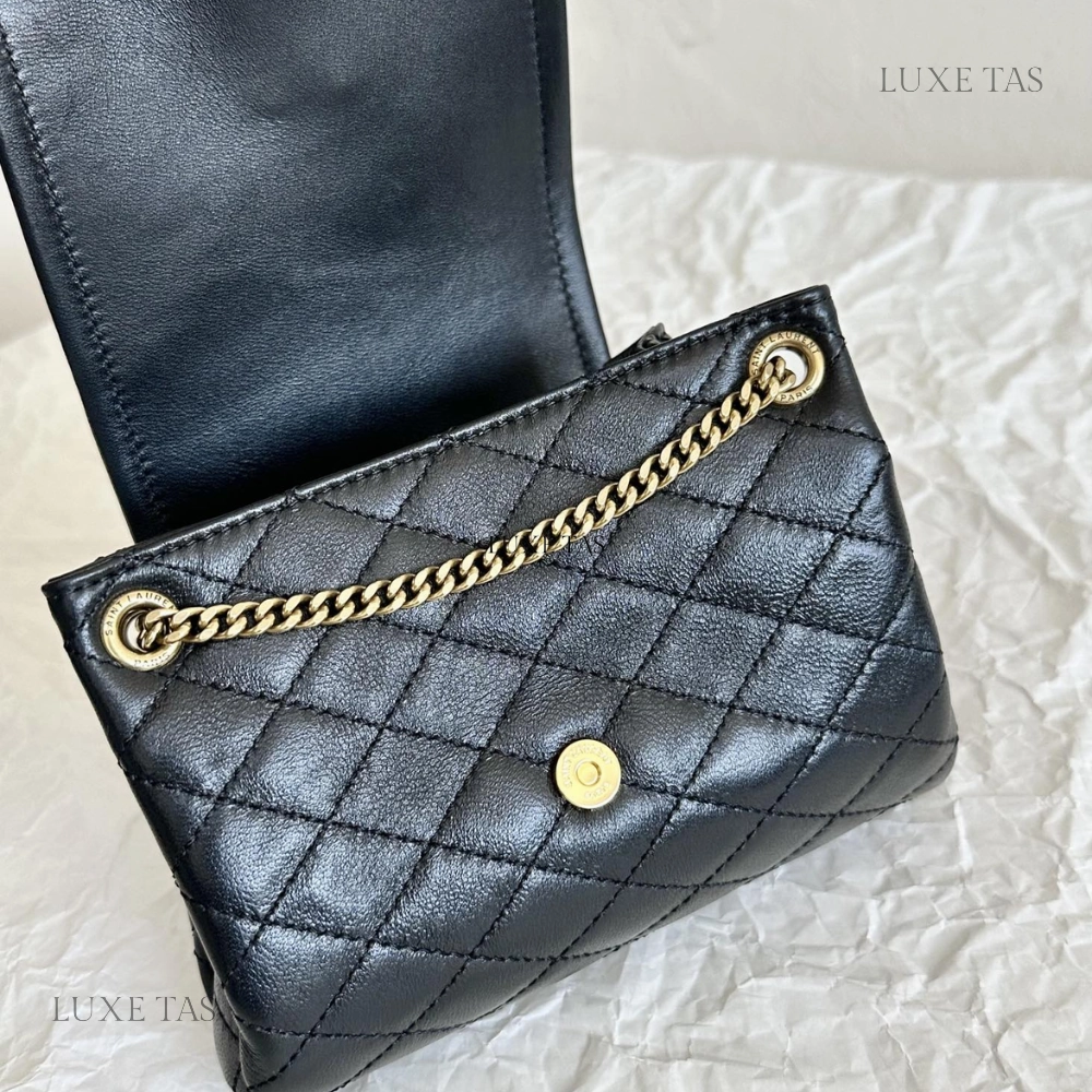 Black Mini Nolita In Lambskin Leather Crossbody Bag for Women