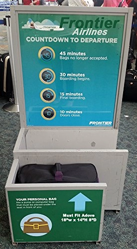 Boardingblue Frontier Air Personal Item Backpack Laptop Under Seat