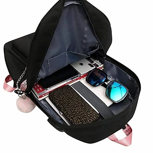 Boosos Usb Bts Backpack K-Pop Casual Backpack Daypack Laptop Bag College Bag School Bag Jimin Suga Jin Taehyung V Jungkook