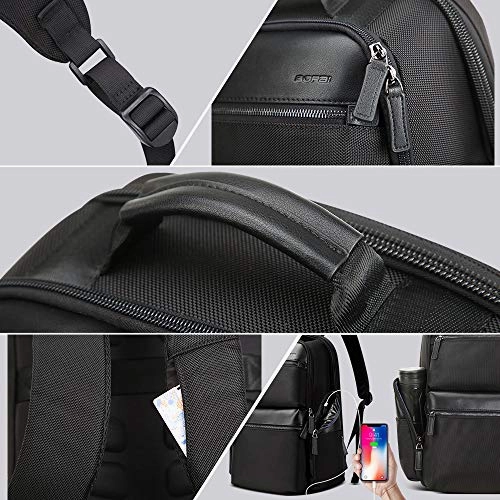 Bopai 34L Business Travel Backpack Anti Theft Bag Pack with USB Charging 15.6 inch Laptop